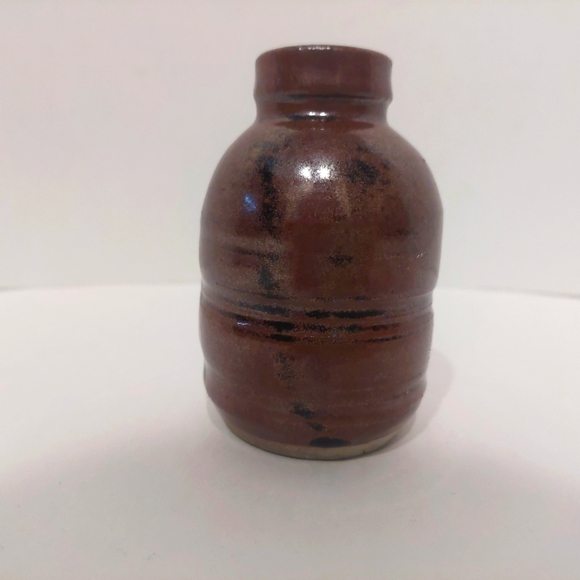 Studio Pottery Vase 5" - Picture 4 of 8